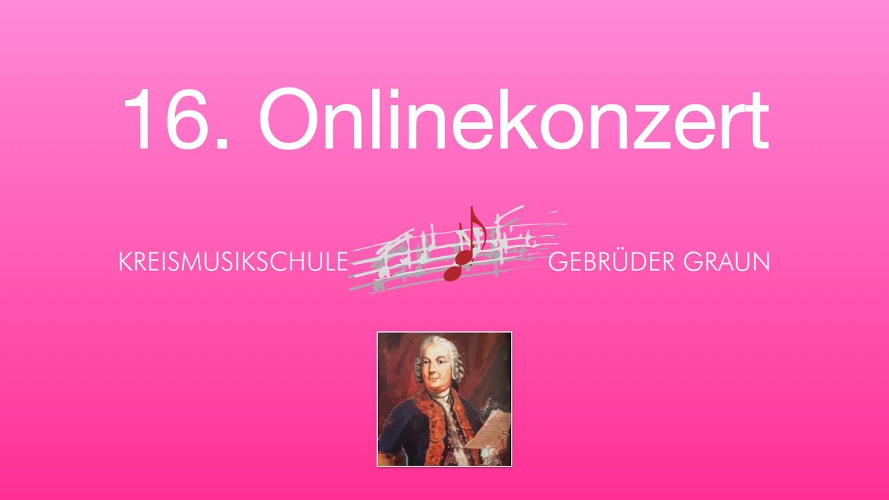 16. Onlinekonzert der Kreismusikschule 