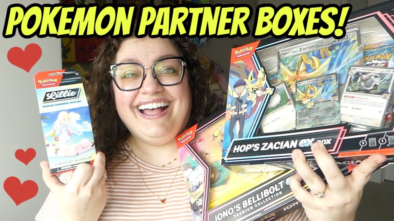 THE LOST FOOTAGE | Opening ALL THREE Pokémon Partner Collection Boxes (Lillie, Iono, & Hop)