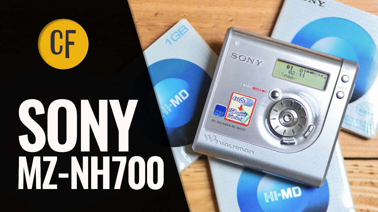 Sony Minidisc MZ-NH700 HiMD recorder review