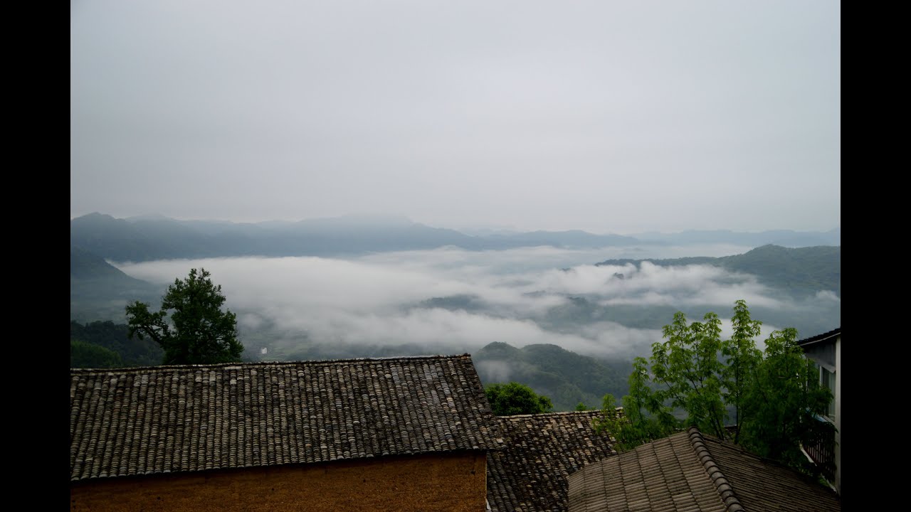 皖南旅行实录第一集  入住皖南金龙山白云人家被云海震撼了