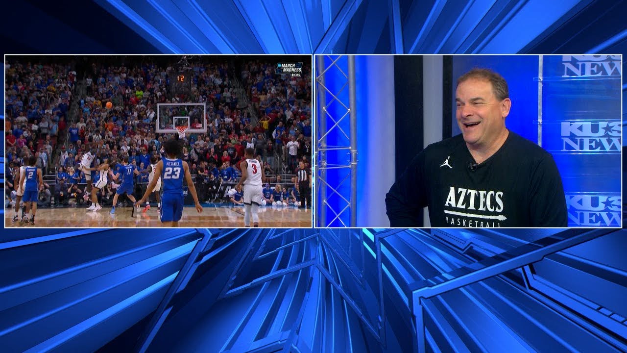 Chris Ello reacts to SDSU advancing to the Final Four