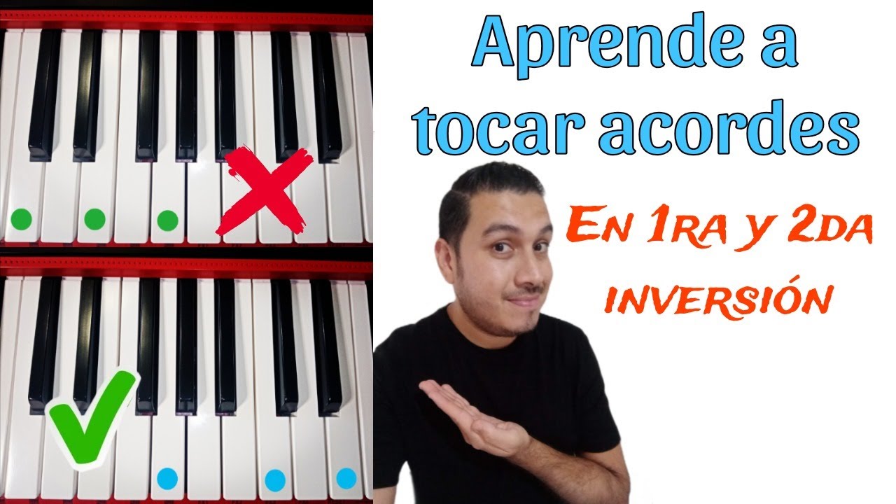 Acordes en primera y segunda inversión
