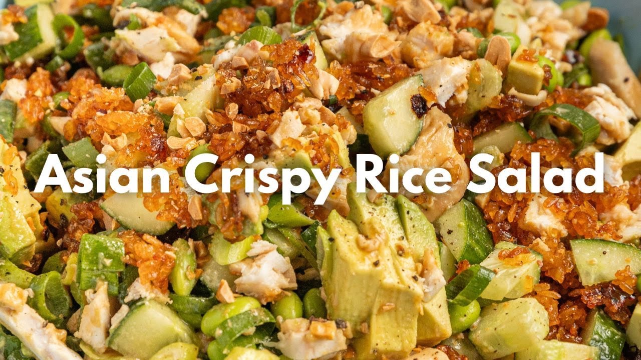 Crunchy Asian Crispy Rice Salad