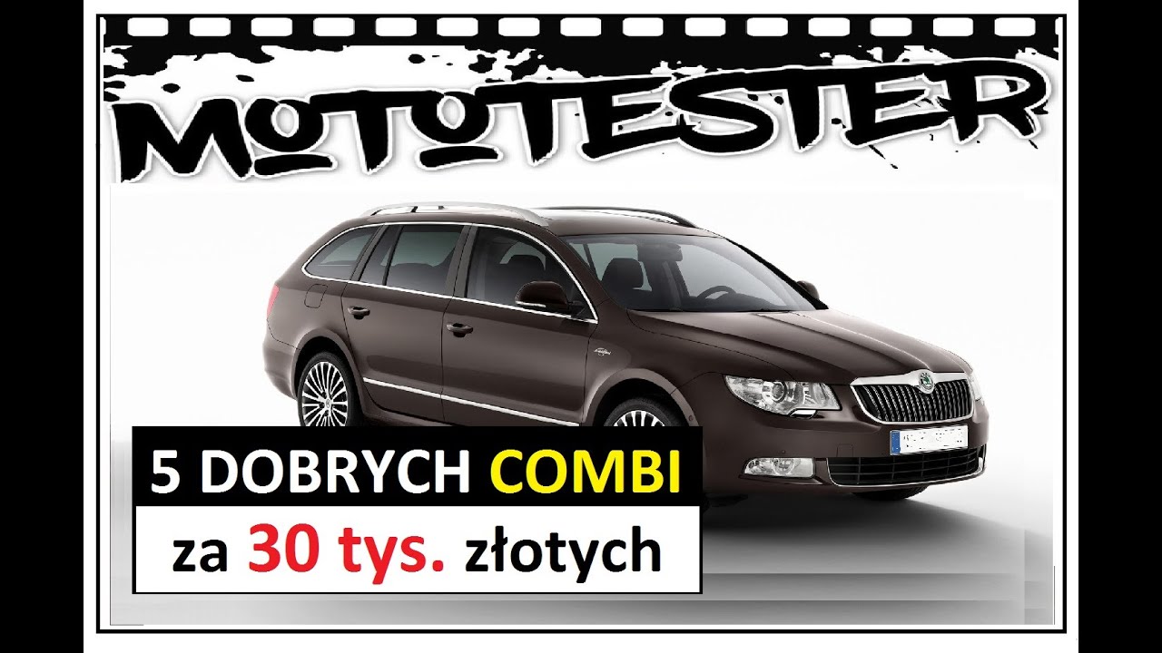 5 DOBRYCH AUT typu COMBI za 30 tys. złotych #TOP 20 Mototester