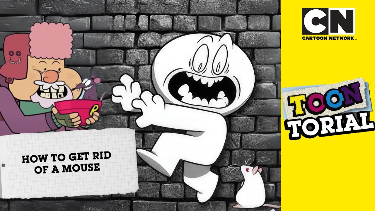 How to Get Rid of a Mouse | ToonTorial | @cartoonnetworkuk
