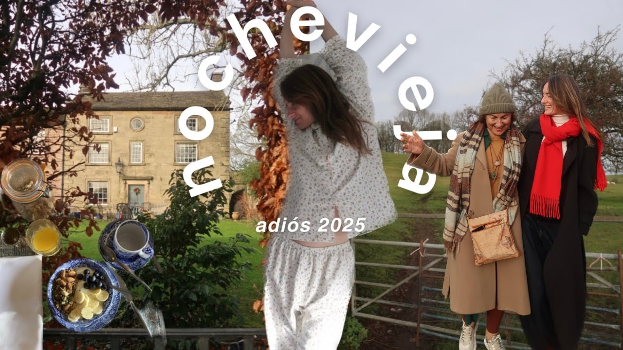 Nochevieja en Inglaterra 🥂🇬🇧 | Año Nuevo en una casa de más de 300 años 🏰