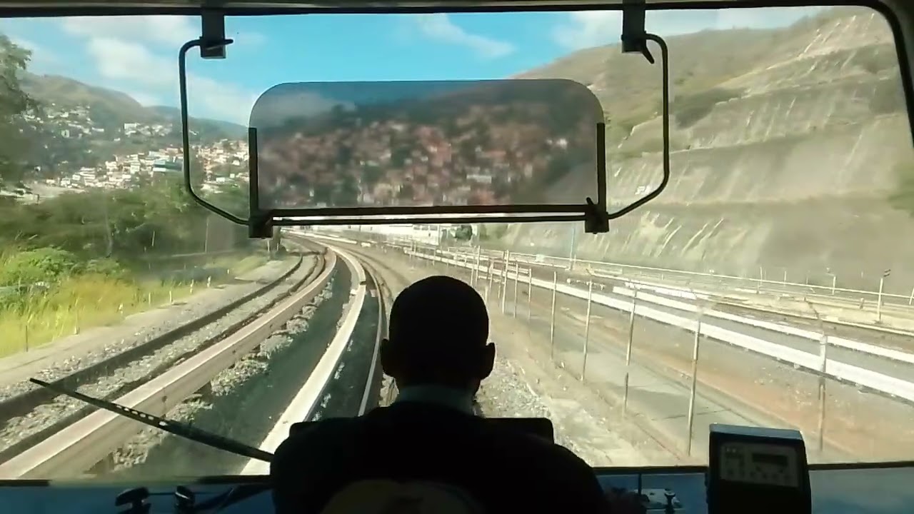recorrido de patios y talleres las adjuntas #ferrovias_caracas