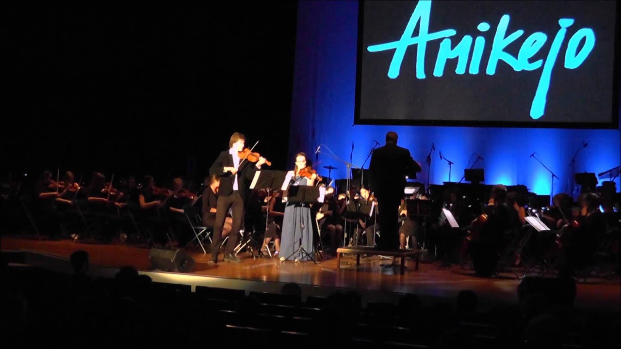 Concerto for two violins (Bach) by Nienke Wijsen & Jimmy Phillips