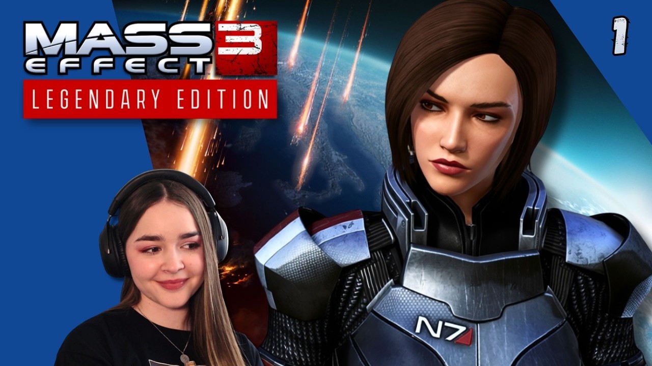 They attacked Earth!!! | Playing Mass Effect 3 for the first time! | Pt 1 | Blind Playthrough