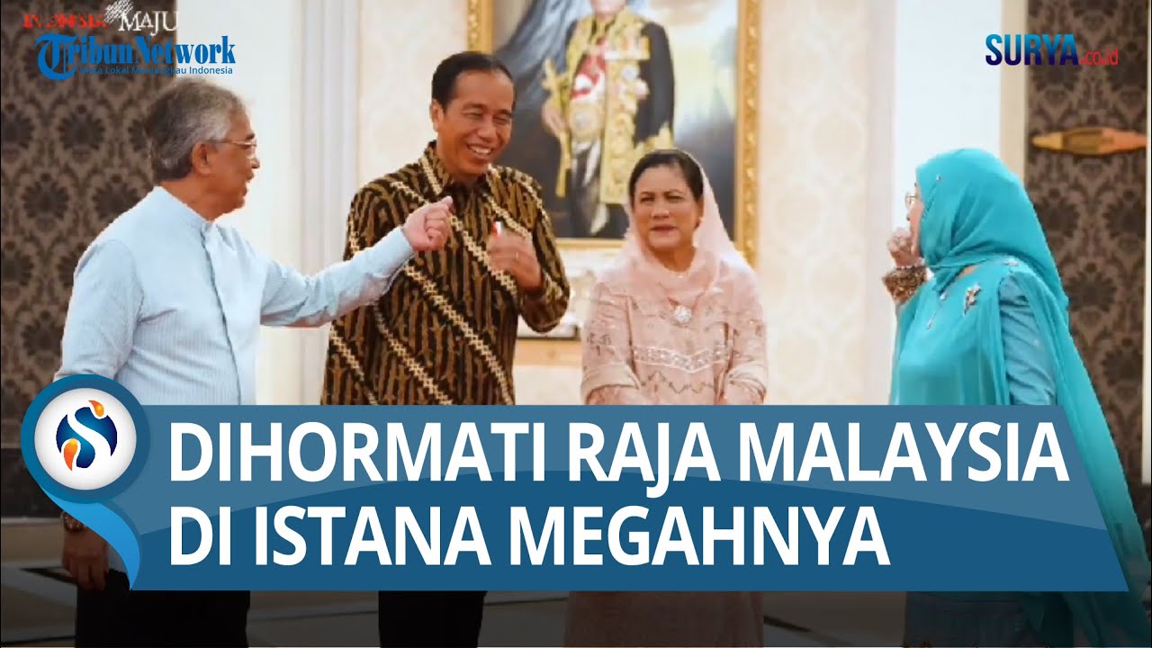 Presiden Jokowi Menutup Kunjungan Kerja di Malaysia dengan Bertemu Raja