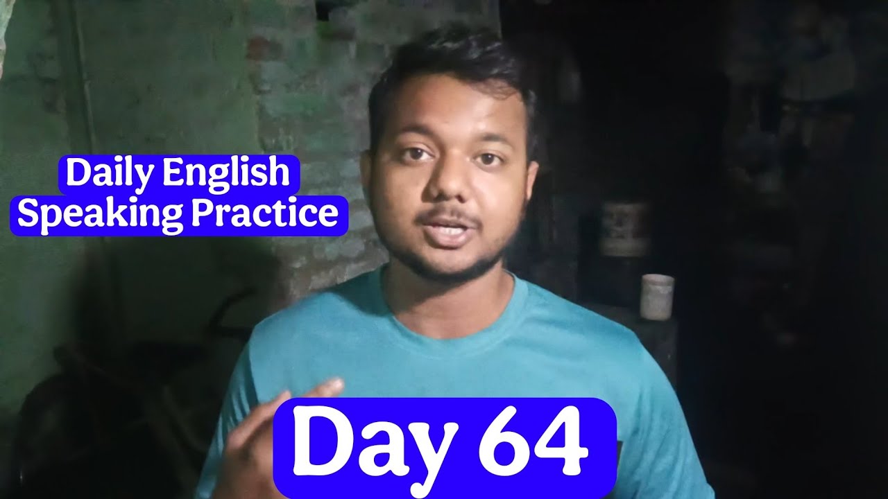 Day 64 ✨ | Consistency Is Not Easy 🥲| Daily English Speaking Challenge 🔥 | English Trash Bin | 