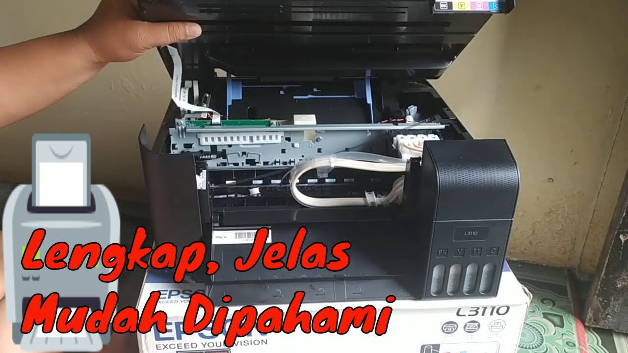 How to Disassemble an Epson L3110 Printer - Opening the Cover/Casing of the Epson L3110 Printer