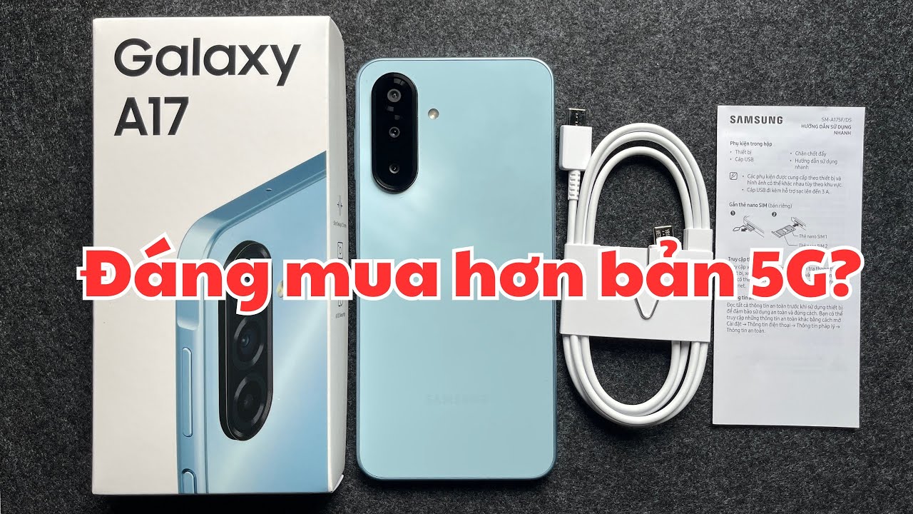 Samsung Galaxy A17 4G Sau 1 Tuần : Giá rẻ hơn nhưng đáng mua hơn Galaxy A17 5G?