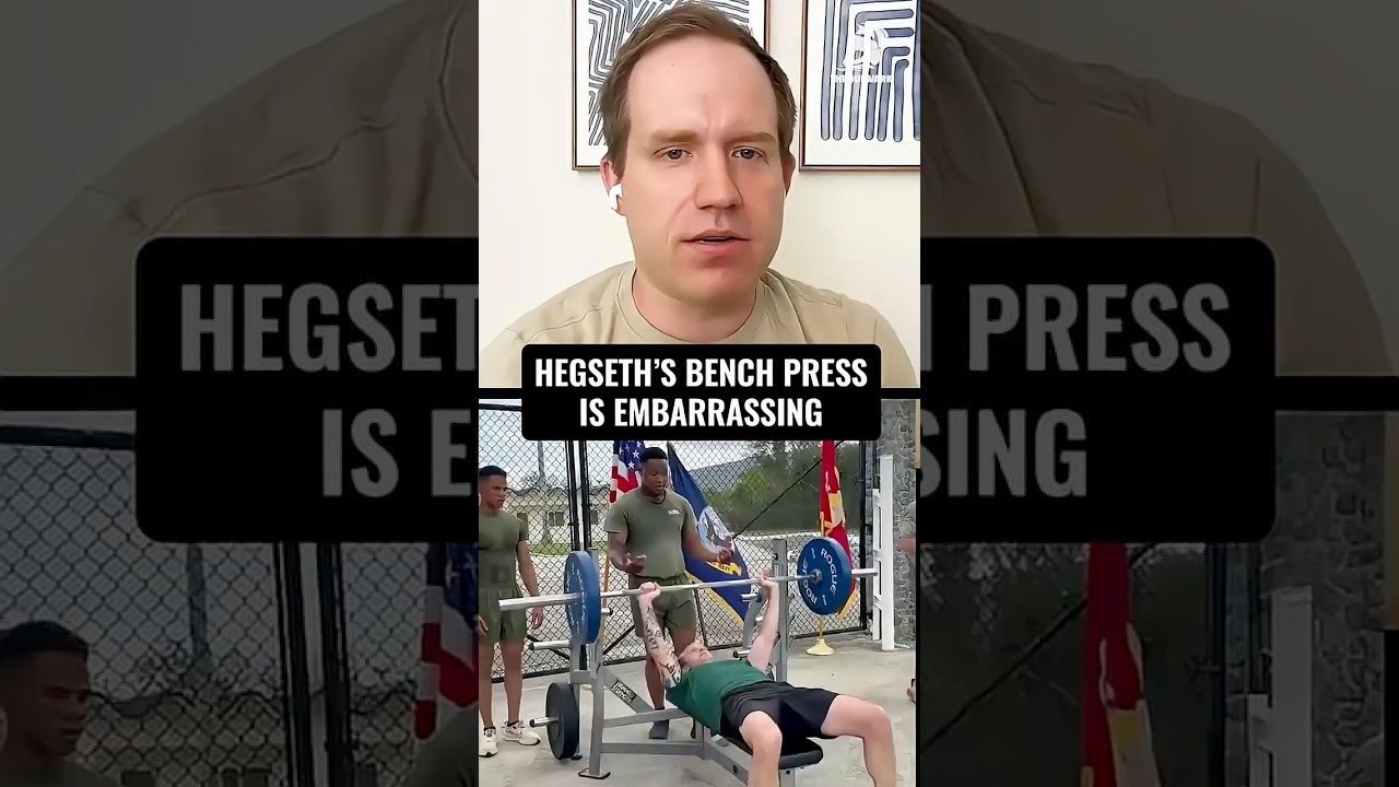 Позорный жим лежа в исполнении Хегета