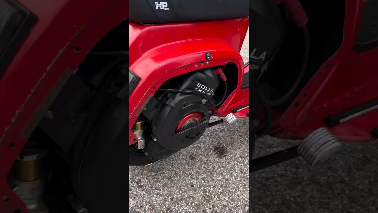 vespa smallframe racing malossi 130cc a