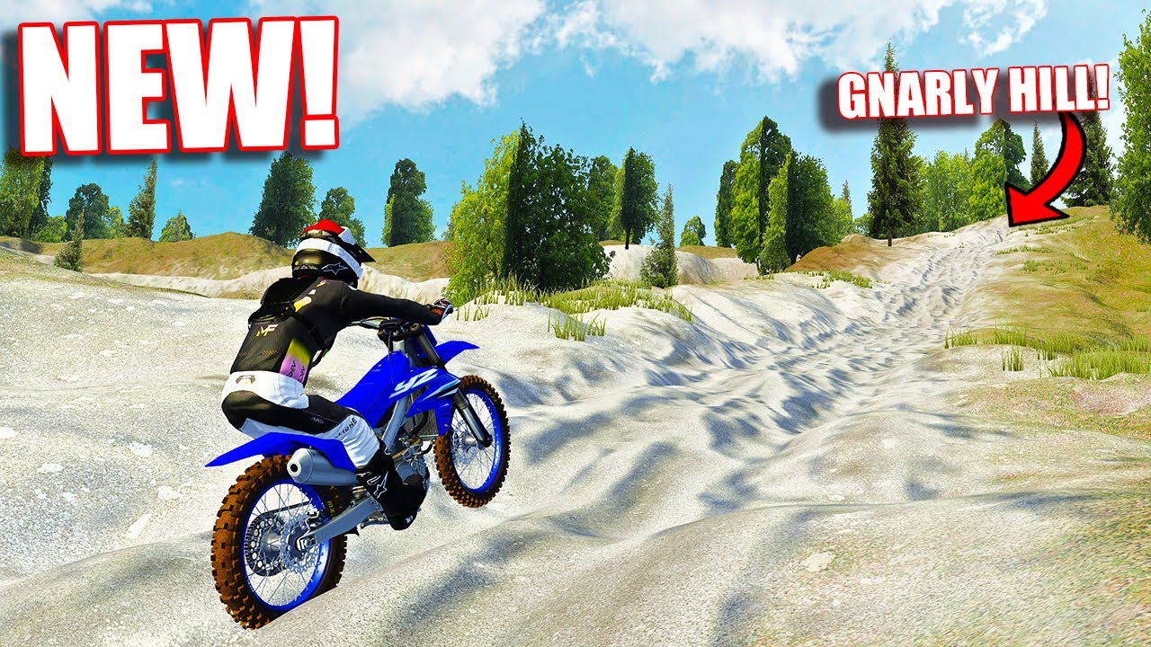 ATTEMPTING THE HARDEST SAND COURSE IN MXBIKES!? (GNARLY HILLS!)