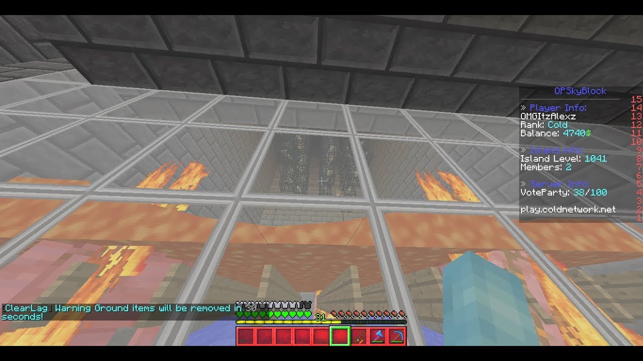 ColdNetwork OPSkyBlock Exploring
