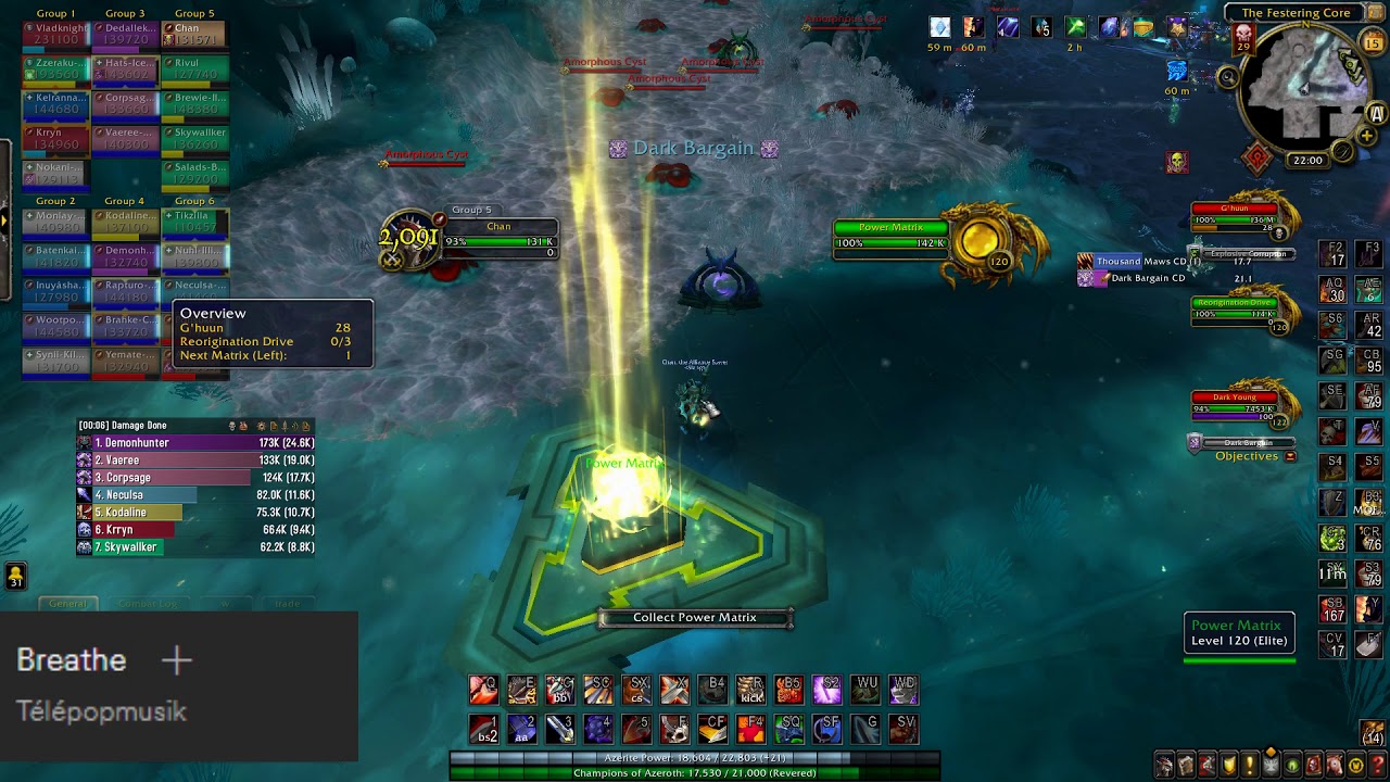 How to solo left side orb as Warrior (Heroic G'Huun)