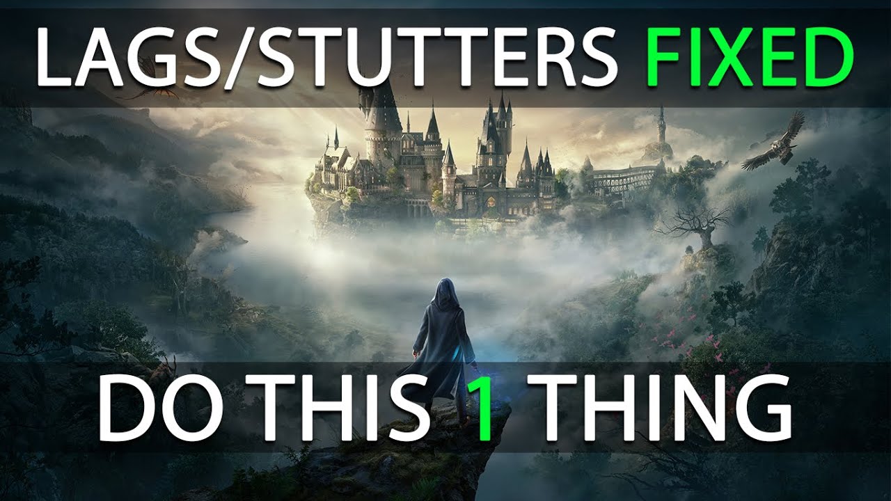 Hogwarts Legacy Lag/Stutter fix on PC I Fps Boost I Optimization guide