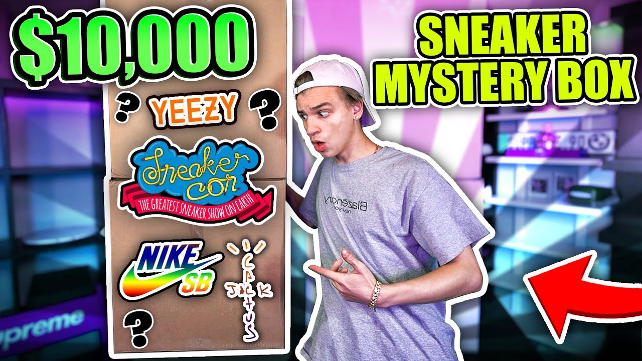 INSANE $10,000 SNEAKERCON Mystery Box! MY MOST EXPENSIVE ONE!!