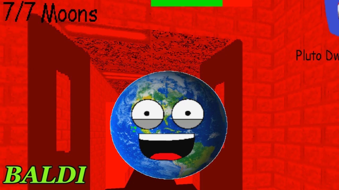EARTH BALDI IS COMING AFTER YOU IF YOU DON'T RECYCLE!! | Baldi's Basics in Education and Learning
