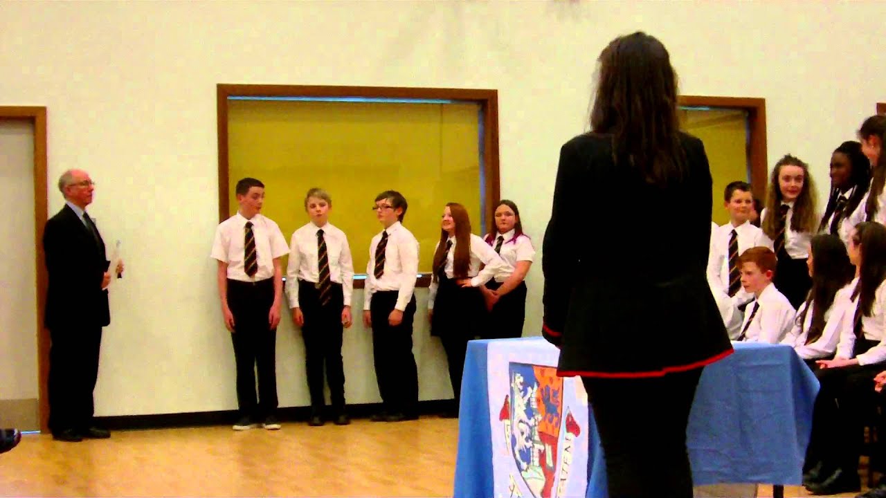 Cameron's award presentation