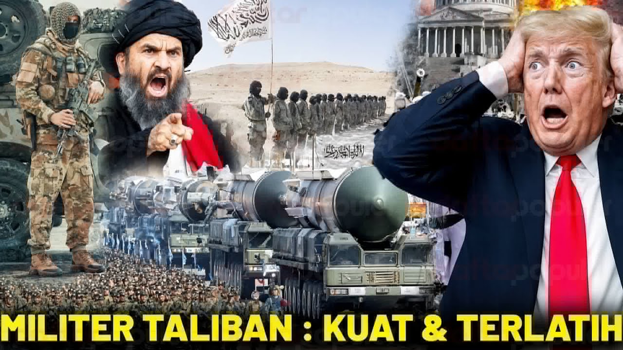Taliban Pamer Alutsista Mematikan! Trump Kaget, Pangkalan Bagram Jadi Rebutan Dunia