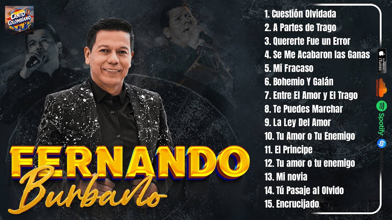 Fernando Burbano - CANCIONES QUE NO PUEDES DEJAR DE ESCUCHAR 🔊