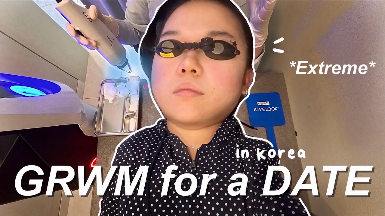 *extreme* GLOW UP with me for a DATE in  KOREA😵&zwj;💫