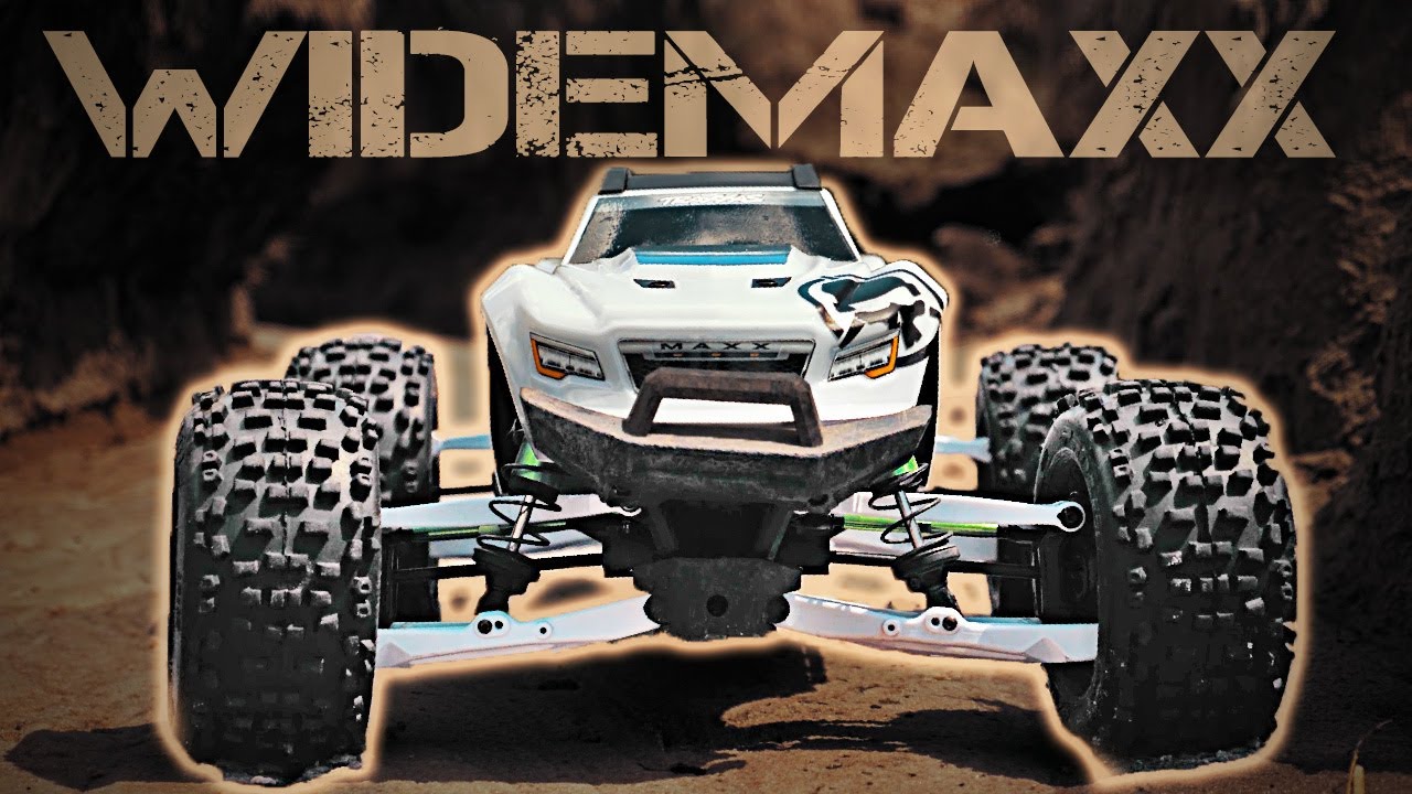 Traxxas WIDEMAXX Transformation - Build & Bash Sesh