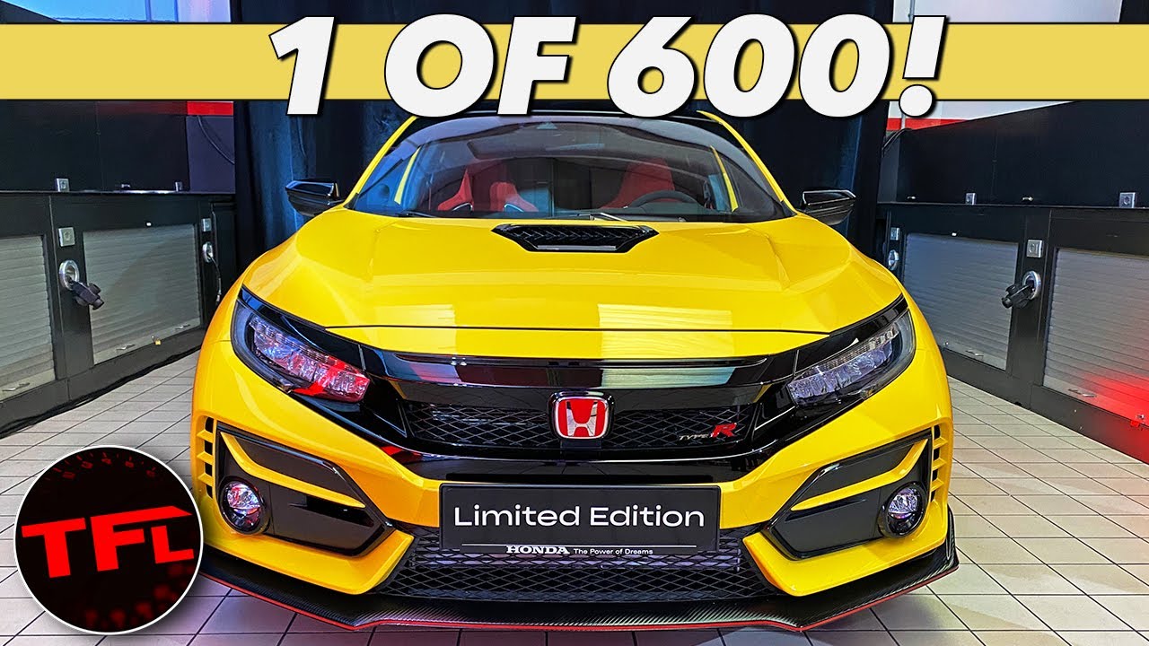 This Is What Makes The 2021 Honda Civic Type R Limited Edition A Hardcore Hot Hatch!