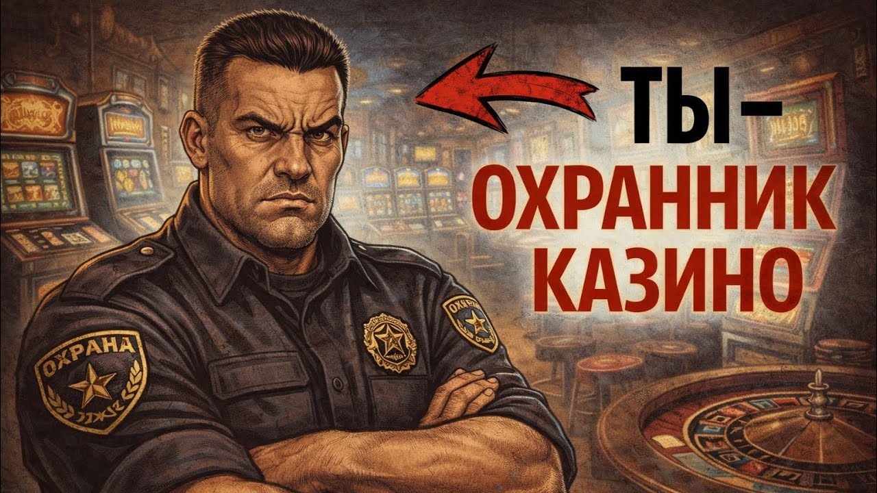 ТЫ - ОХРАННИК КАЗИНО В 90-Х / И ЭТО ВСЯ ТВОЯ ЖИЗНЬ.
