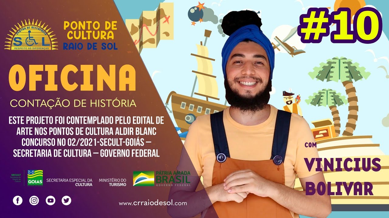 Oficina de Contação de História - Aula 10  Musicalização na contação de histórias.