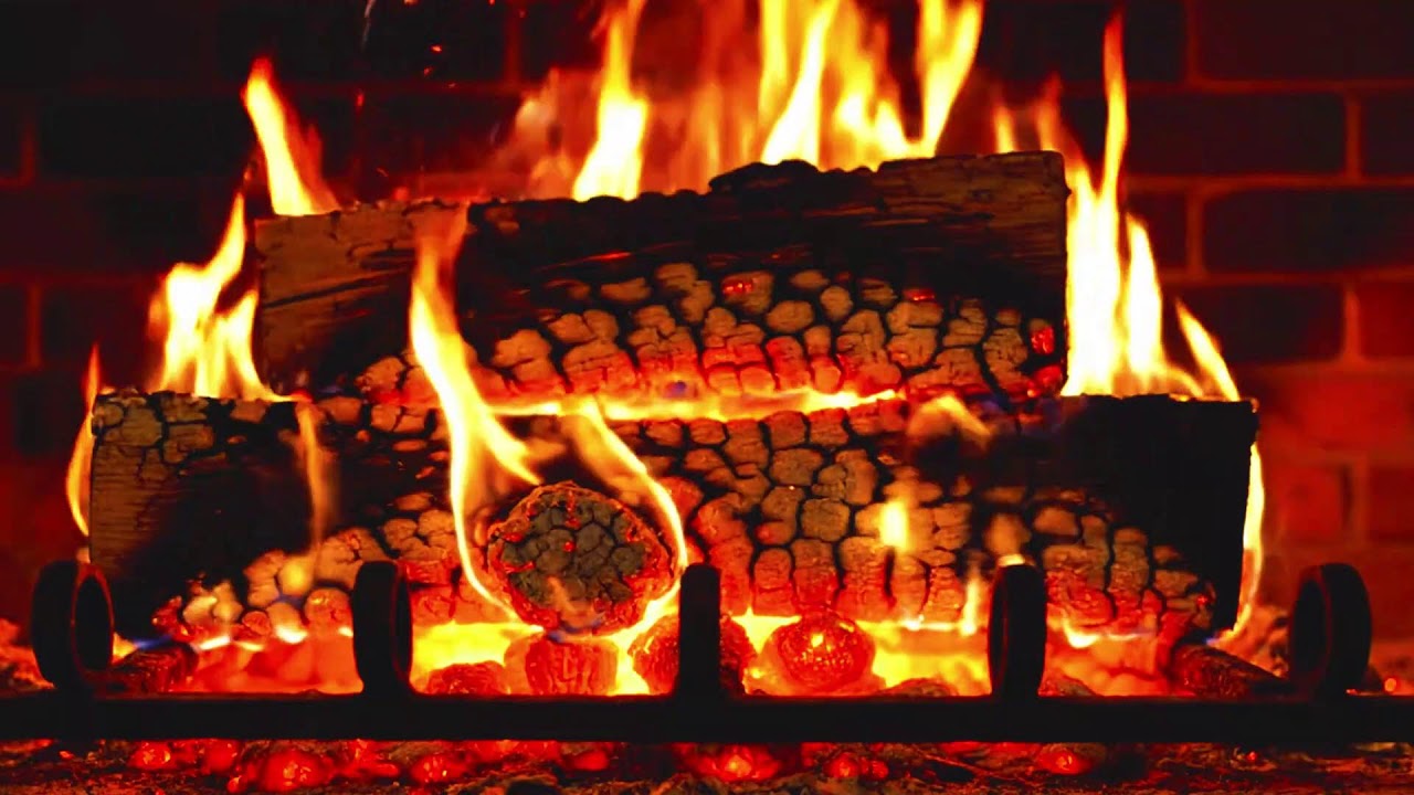 This Cozy Fireplace Will Melt Your Stress Away 🔥 Relaxing Fire Sounds
