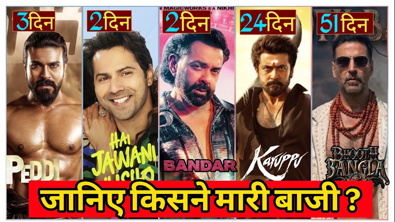 Peddi Box Office Collection, Ram Charan, Hai Jawani Toh Ishq Hona Hai, Bandar, Peddi Worldwide Co...