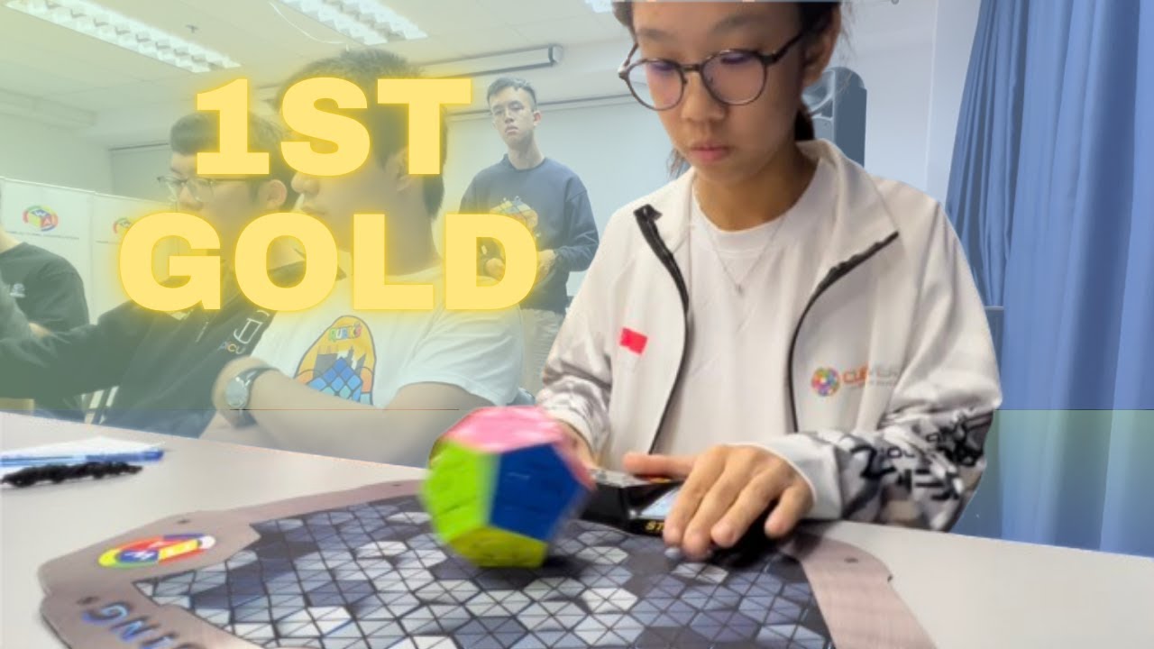 I won a competition! :o | 35.87 Official Megaminx Average