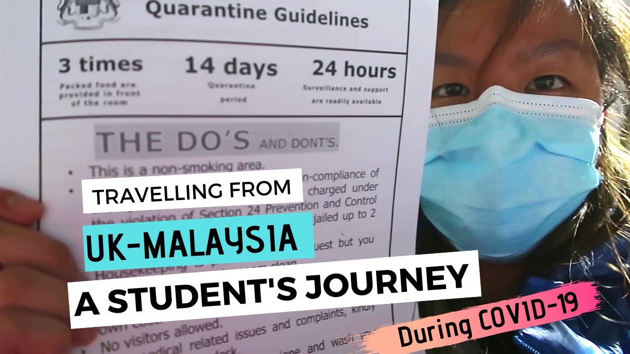 Journey from UK to Malaysia - From Flight to Quarantine