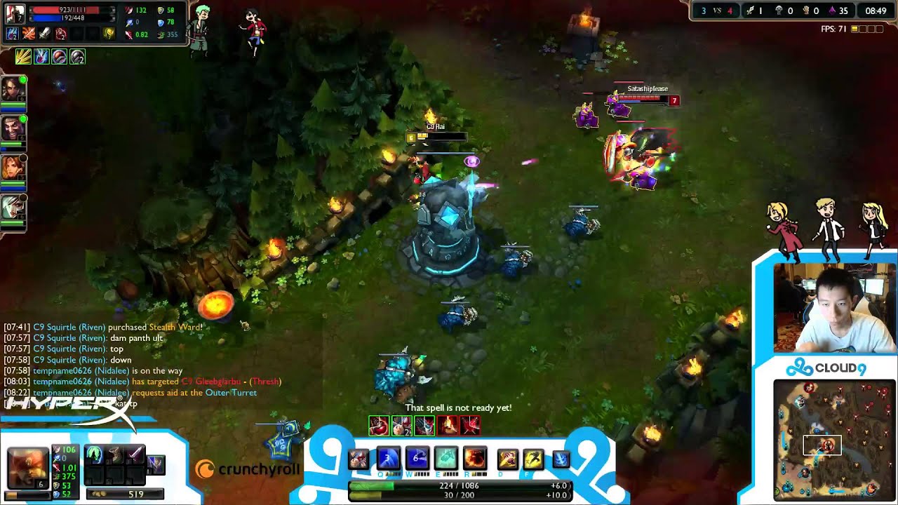 C9 Hai Lee Sin [Jungle] [Challenger Ranked solo queue]
