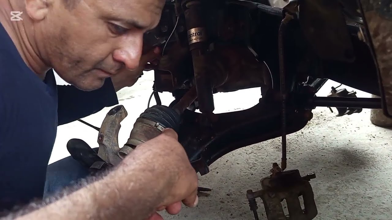 NISSAN FRONTIER .... DIAGNOSTICO Y REPARACIÓN DEL TREN DELANTERO ESTOS SON LOS DAÑOS QUE PRESENTA 