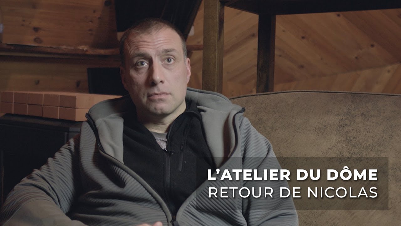 RETOUR DE NICOLAS SUR LE STAGE