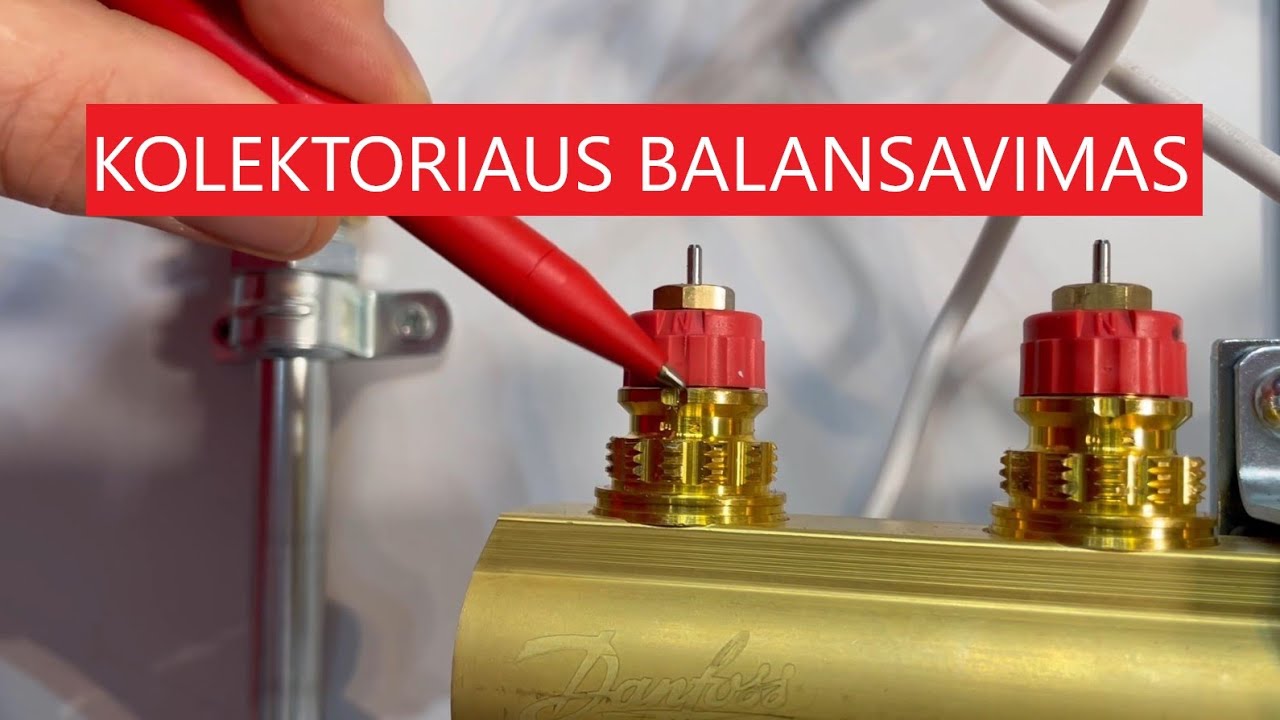 11 Grindinio &scaron;ildymo kolektoriaus žiedų nustatymas