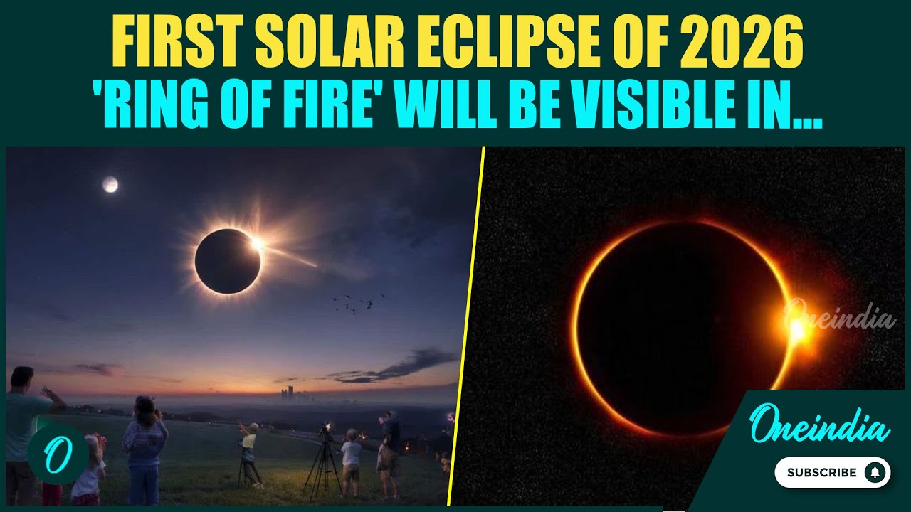Solar Eclipse 2026: Annular &ldquo;Ring Of Fire&rdquo; Solar Eclipse To Light Skies On Feb 17, The Year&rsquo;s First