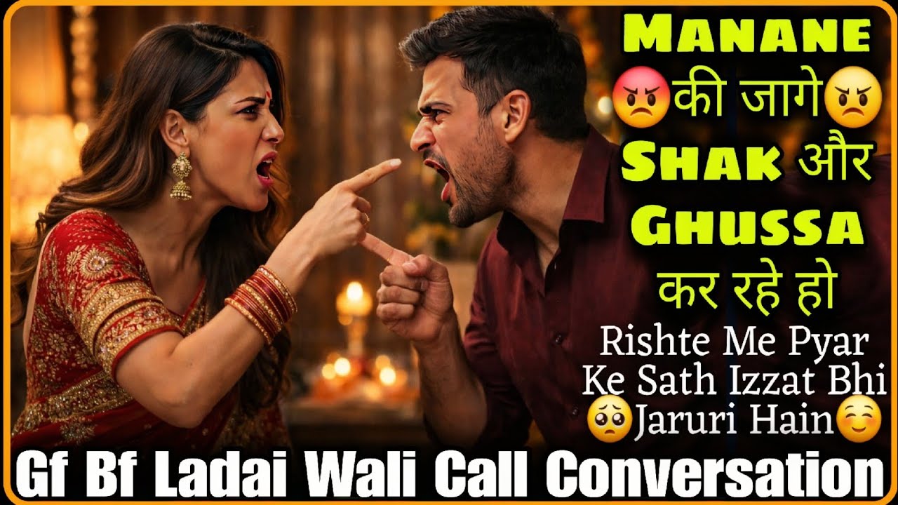 Manate Nahi Ho Ghussa Kar Rahe Ho || Gf Bf Ladai Wali Call Conversation || Mr.Loveboy