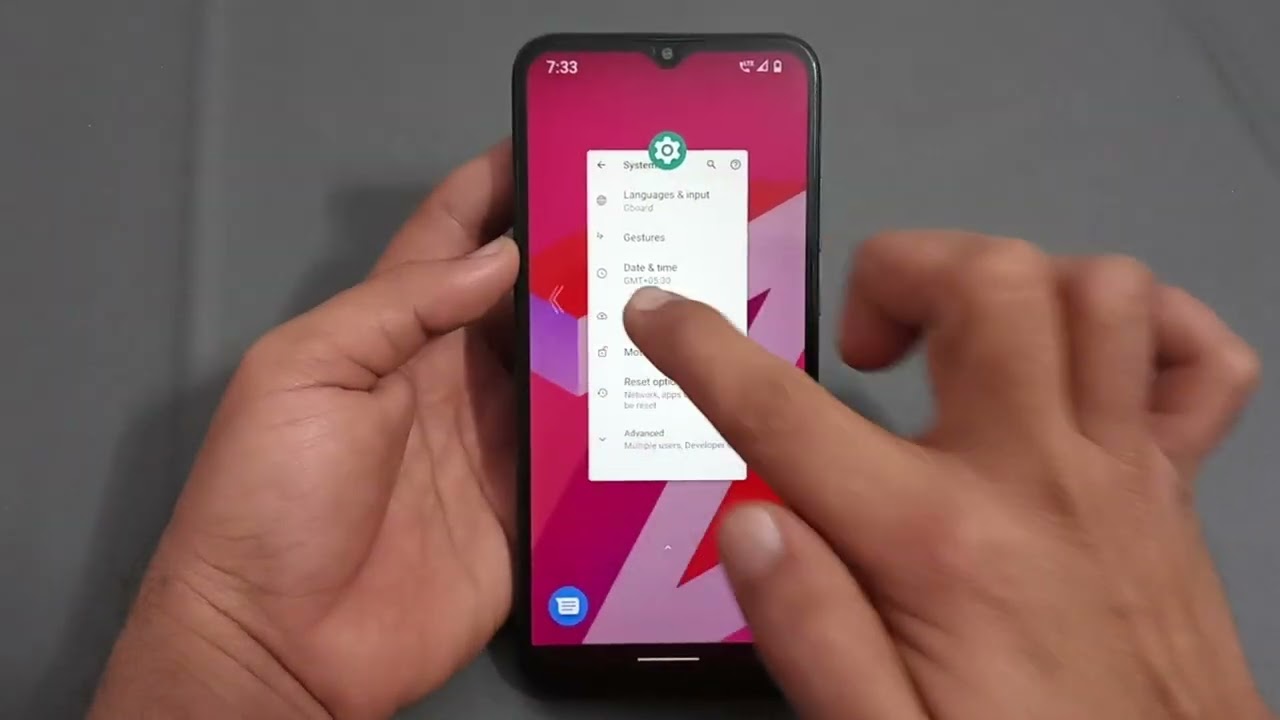 how to enable gesture navigation in Lava Z6, Lava mobile mein gesture navigation enable kaise karen