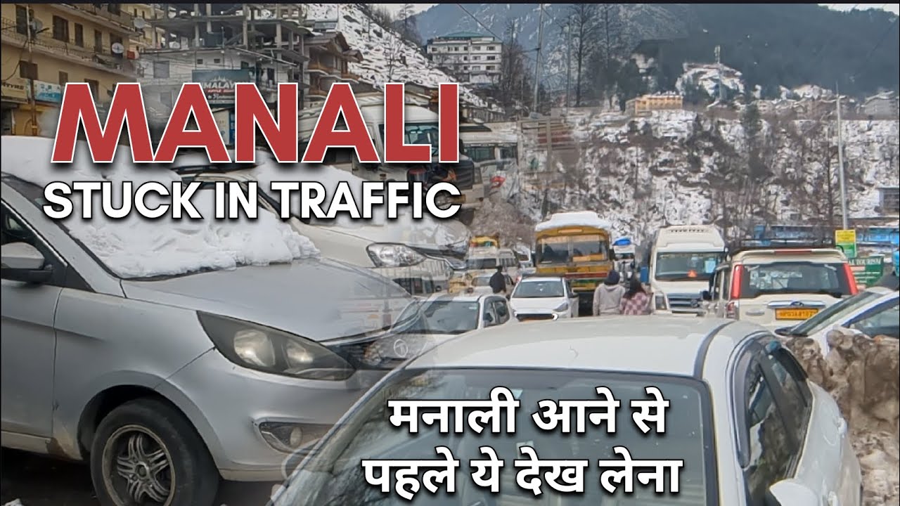 MANALI LIVE UPDATE || मनाली आकर फंस गए 🥶🥺MANALI RIDE EP 1