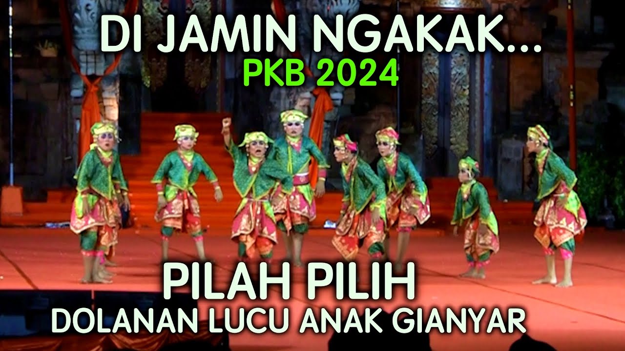 BIKIN NGAKAK ! DOLANAN SUPER LUCU DUTA KABUPATEN GIANYAR PKB 2024