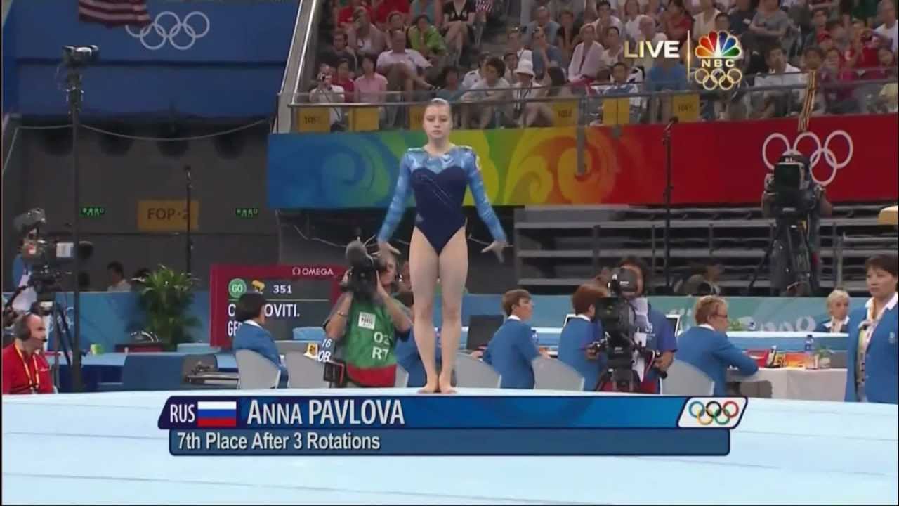 Anna Pavlova - Floor Exercise - 2008 Olympics All Around