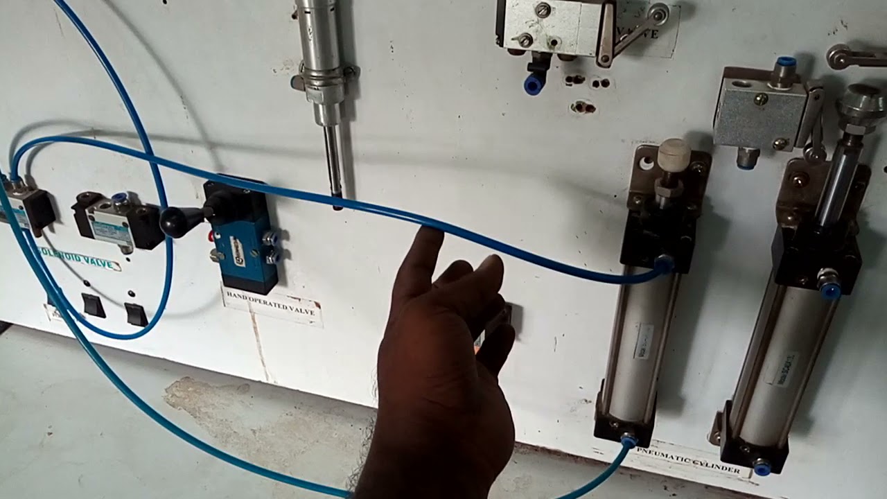 pneumatic circuit working in Tamil