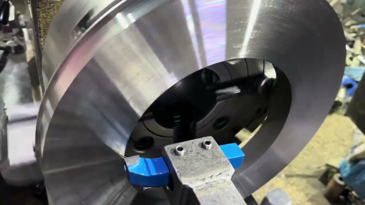 Making a new stainless steel flange 