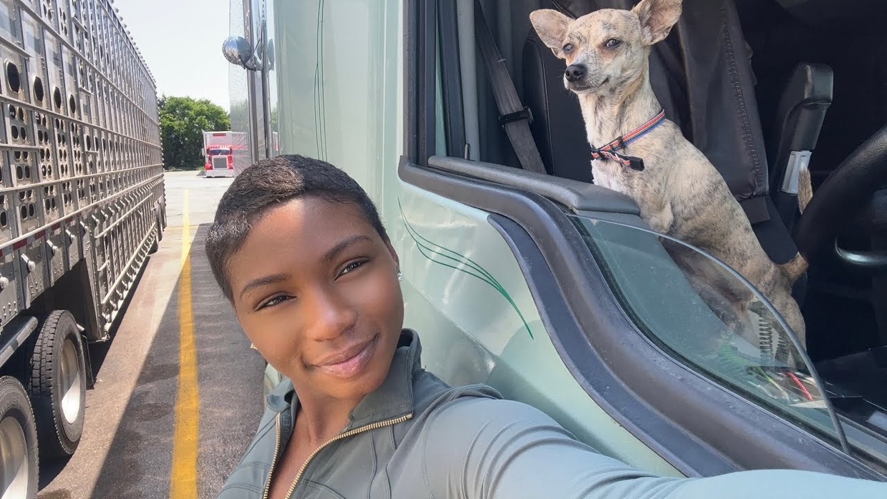 Female Truck Driver. First load in new truck! Small companies more pay?